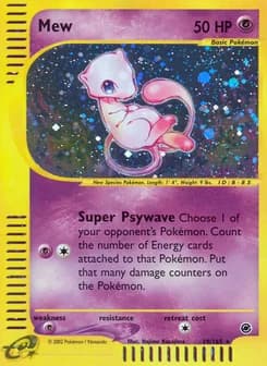 Mew Expedition Base Set 19