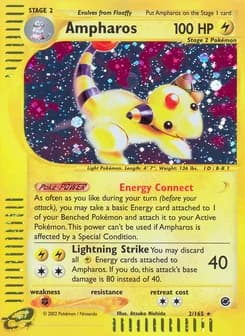 Ampharos Expedition Base Set 2