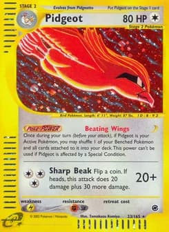 Pidgeot Expedition Base Set 23