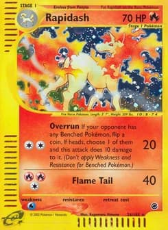 Rapidash Expedition Base Set 26