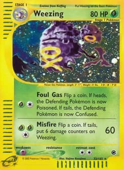 Weezing Expedition Base Set 32