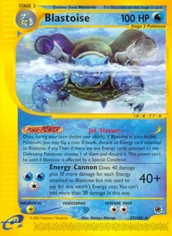 Blastoise Expedition Base Set 37