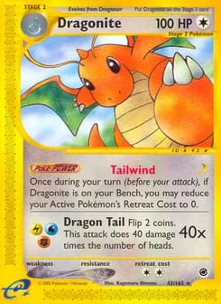 Dragonite Expedition Base Set 43