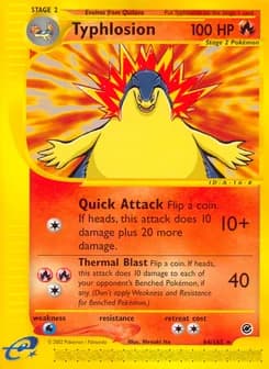 Typhlosion Expedition Base Set 64