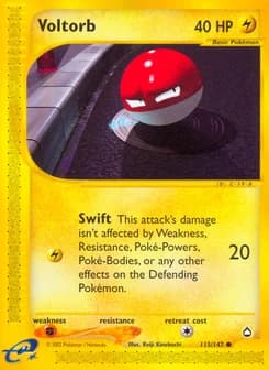 Voltorb Aquapolis 115