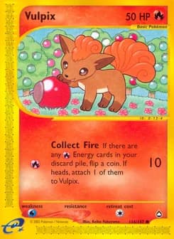 Vulpix Aquapolis 116