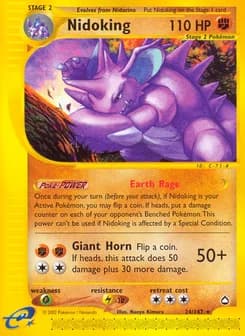 Nidoking Aquapolis 24