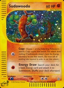 Sudowoodo Aquapolis H24