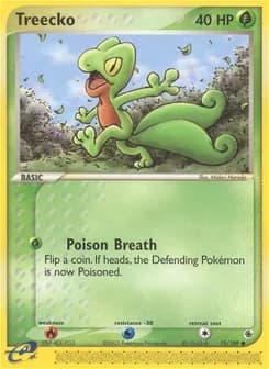 Treecko Ruby & Sapphire 75