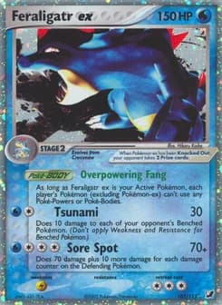 Feraligatr ex Unseen Forces 103