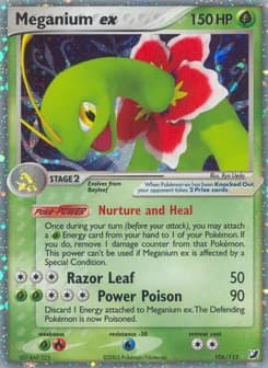 Meganium ex Unseen Forces 106