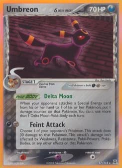 Umbreon δ Delta Species 17