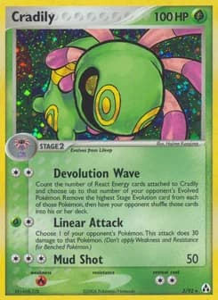 Cradily Legend Maker 3