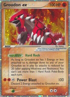 Groudon ex Crystal Guardians 93
