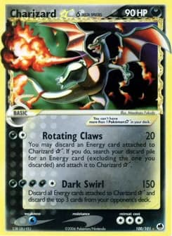 Charizard ☆ δ Dragon Frontiers 100