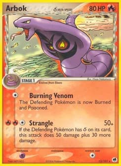 Arbok δ Dragon Frontiers 13