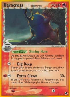 Heracross δ Dragon Frontiers 3