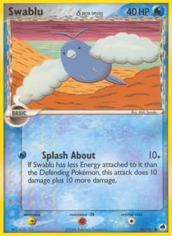 Swablu δ Dragon Frontiers 65