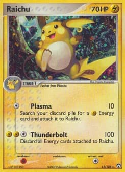 Raichu Power Keepers 12