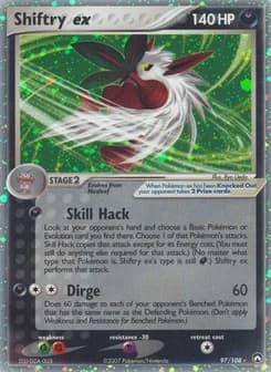 Shiftry ex Power Keepers 97