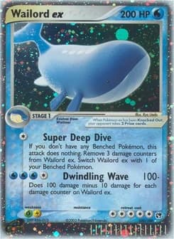 Wailord ex Sandstorm 100
