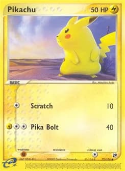 Pikachu Sandstorm 72