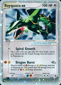 Rayquaza ex Dragon 97