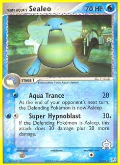Team Aqua's Sealeo