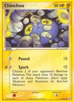 Chinchou Hidden Legends 56