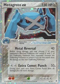 Metagross ex Hidden Legends 95