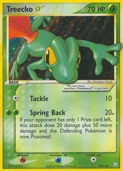 Treecko ☆ Team Rocket Returns 109