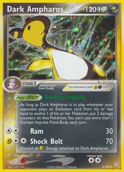 Dark Ampharos Team Rocket Returns 2