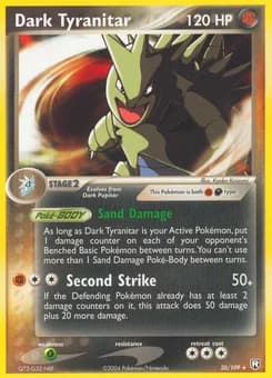 Dark Tyranitar Team Rocket Returns 20
