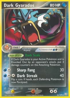 Dark Gyarados Team Rocket Returns 36
