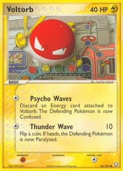 Voltorb Team Rocket Returns 80