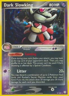 Dark Slowking Team Rocket Returns 9
