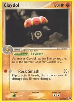 Claydol Emerald 24
