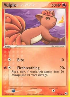 Vulpix Emerald 72