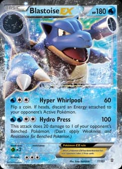 Blastoise-EX Generations 17