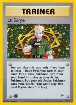 Lt. Surge Gym Heroes 17