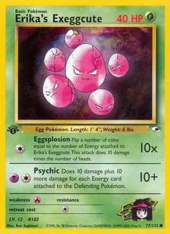 Erika's Exeggcute Gym Heroes 77