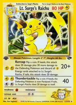 Lt. Surge's Raichu Gym Challenge 11