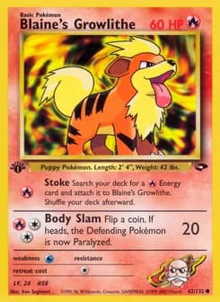 Blaine's Growlithe Gym Challenge 62