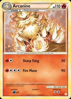 Arcanine HeartGold & SoulSilver 1