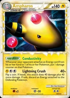 Ampharos HeartGold & SoulSilver 105