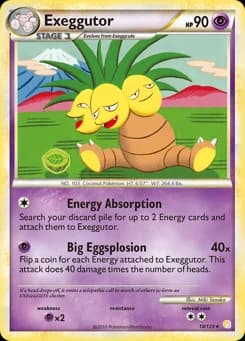 Exeggutor HeartGold & SoulSilver 18