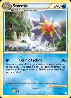 Starmie HeartGold & SoulSilver 53