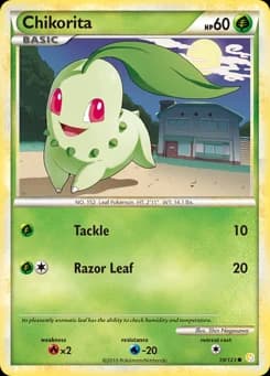 Chikorita HeartGold & SoulSilver 59