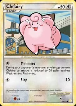 Clefairy HeartGold & SoulSilver 60