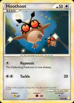 Hoothoot HeartGold & SoulSilver 66